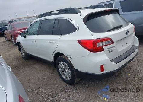 2017 Subaru Outback 2.5I Premium z USA, uszkodzony, nr VIN 4S4BSACC1H3423500